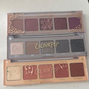 ColourPop Eyeshadow Palette - Deep Mauves and Glittering Golds